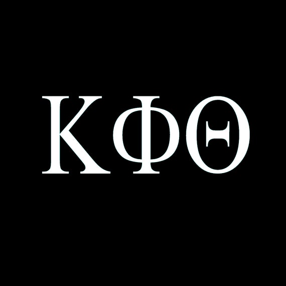 Kappa Phi Theta Window Decal