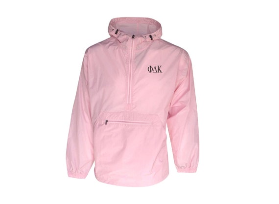 Phi Delta Kappa Unlined Anorak (Pink)