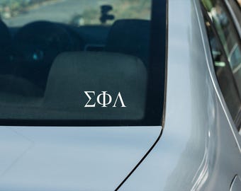 Sigma Phi Lambda Window Decal