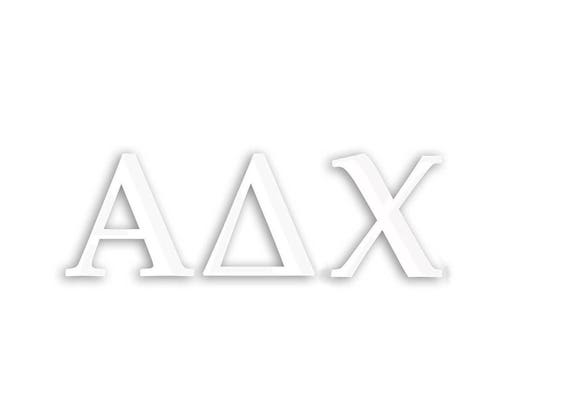 Alpha Delta Chi Window Decal