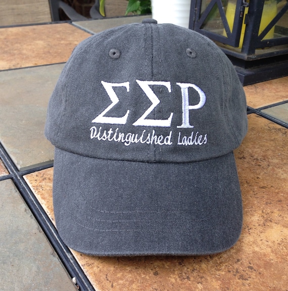 Sigma Sigma Rho (Distinguished Ladies) baseball cap