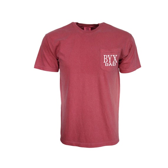 Beta Upsilon Chi Dad Comfort Color Pocket T-shirt