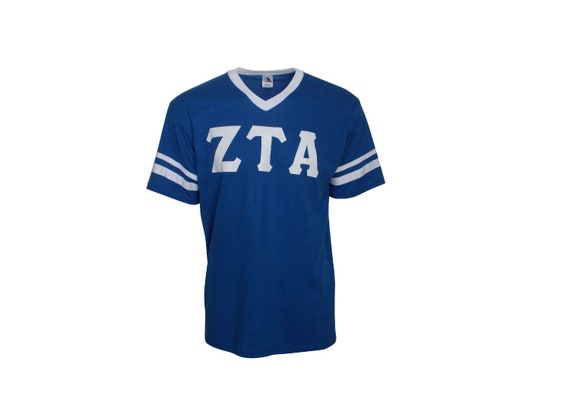 Zeta Tau Alpha - Stripe Sleeve T-shirt Jersey