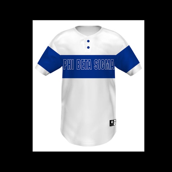 Phi Beta Sigma Sublimation Baseball Jersey