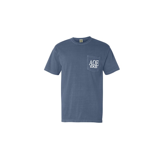 Alpha Omega Epsilon Dad Comfort Color Pocket T-shirt