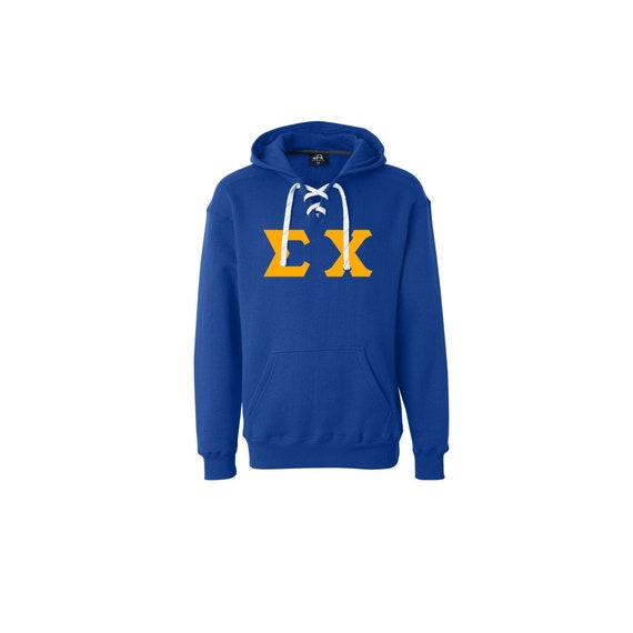 Sigma Chi Sports Lace Hooded Sweatshirt