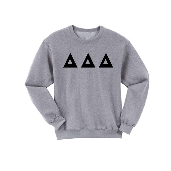 Delta Delta Delta - Athletic Grey Sweatshirt