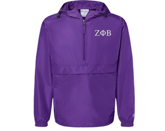 Zeta Phi Beta Unlined Anorak