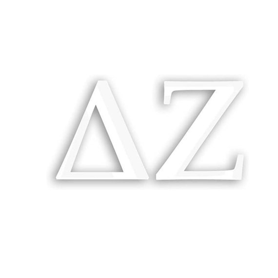 Delta Zeta Window Decal