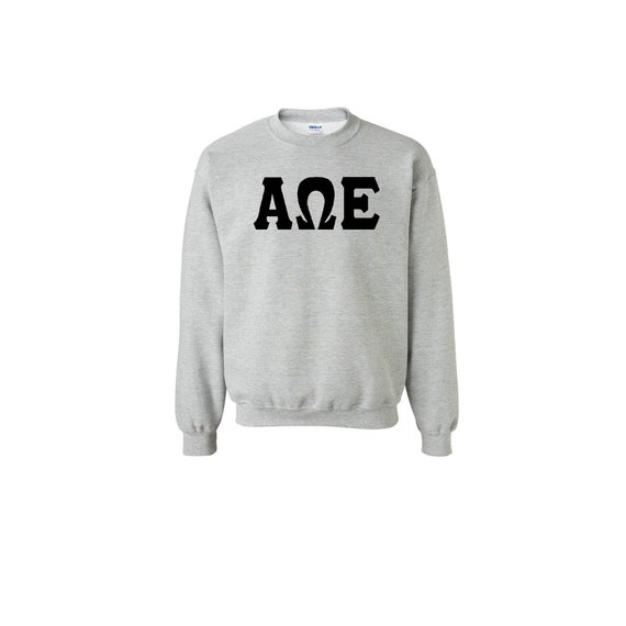 Alpha Omega Epsilon - Athletic Grey Sweatshirt