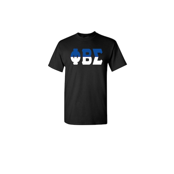 Phi Beta Sigma Split Letter T-shirt