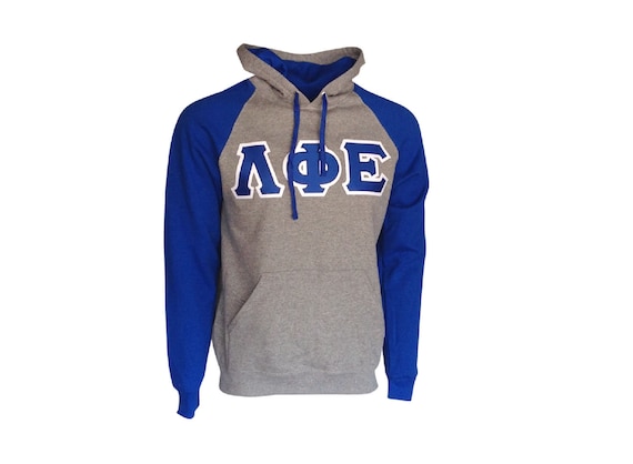 Lambda Phi Epsilon Color Block Hooded Sweatshirt