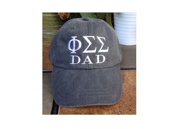 Phi Sigma Sigma / DAD baseball cap / order for Tyler