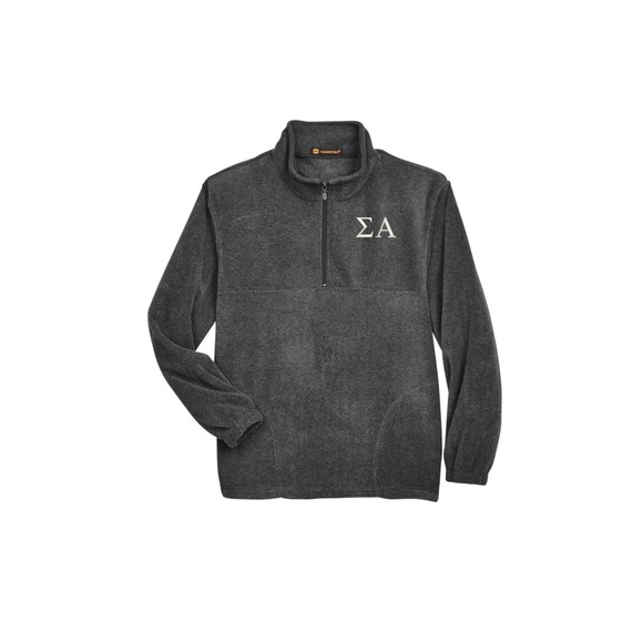 Sigma Alpha Fleece Quarter Zip Pullover