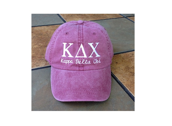 Kappa Delta Chi with script baseball cap