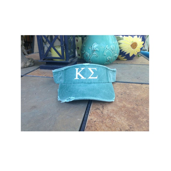 Kappa Sigma Distressed Visor