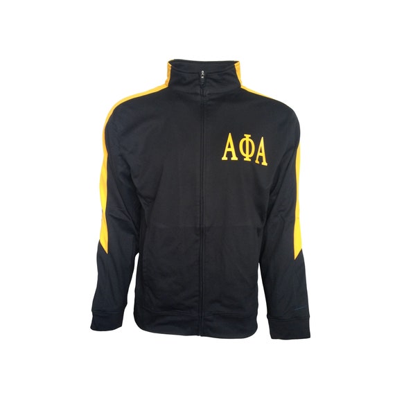 Alpha Phi Alpha Black and Gold Founders Jacket