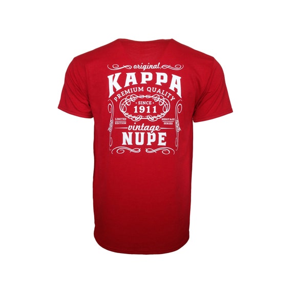 Kappa Alpha Psi Red Printed T-shirt