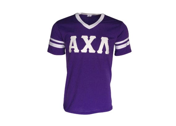 Alpha Chi Lambda - Stripe Sleeve T-shirt Jersey