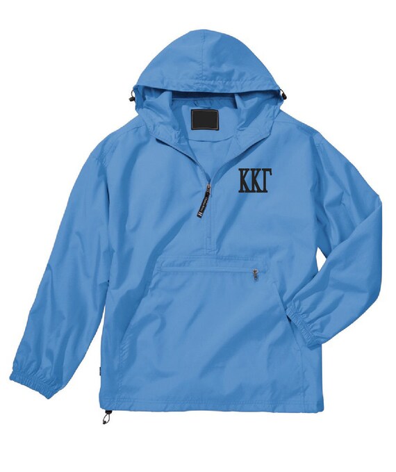 Kappa Kappa Gamma Unlined Anorak (Light Blue)