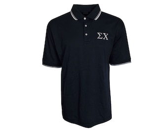 Sigma Chi short sleeve polo shirt