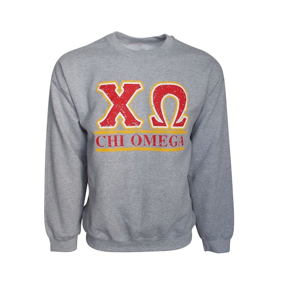 Chi Omega Bar Design Sweatshirt