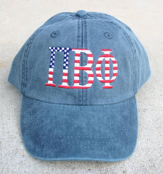 Pi Beta Phi American Flag Cap