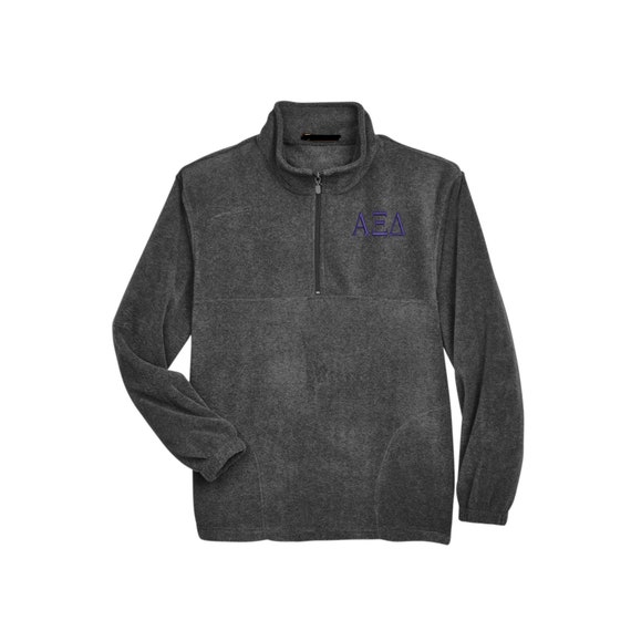 Alpha Xi Delta Fleece Quarter Zip Pullover