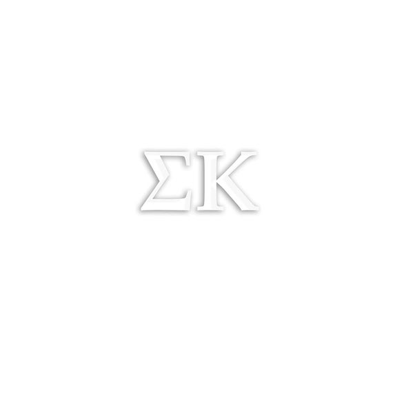 Sigma Kappa Window Decal