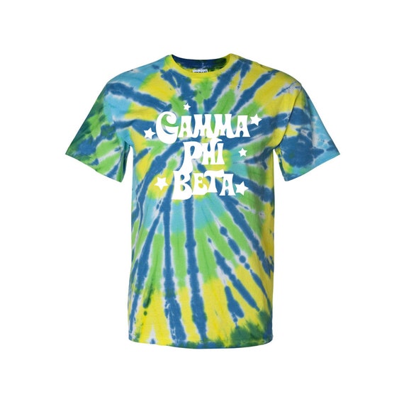 Gamma Phi Beta Tie Dyed T-shirt