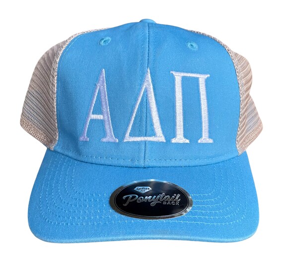 Alpha Delta Pi Ponytail baseball cap
