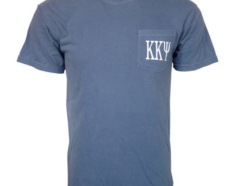 Kappa Kappa Psi Comfort Color Pocket T-shirt