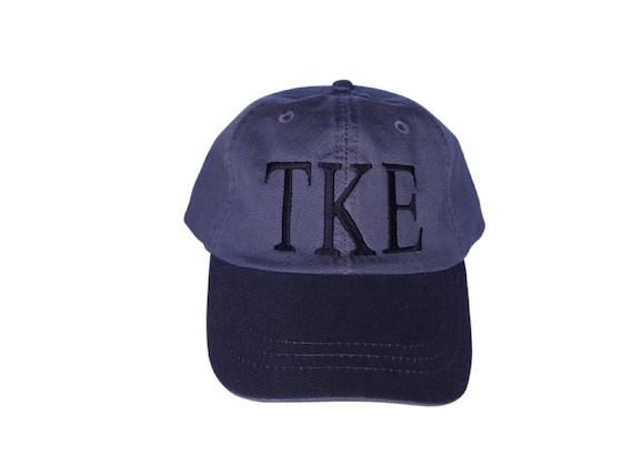 Tau Kappa Epsilon true color baseball cap (Charcoal)