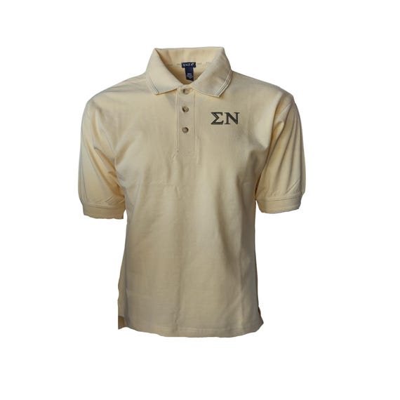 Sigma Nu short sleeve polo shirt