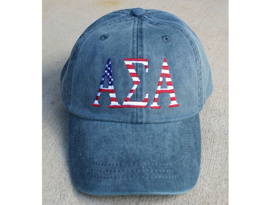 Alpha Sigma Alpha American Flag Cap