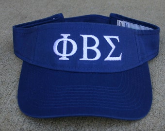 Phi Beta Sigma Visor