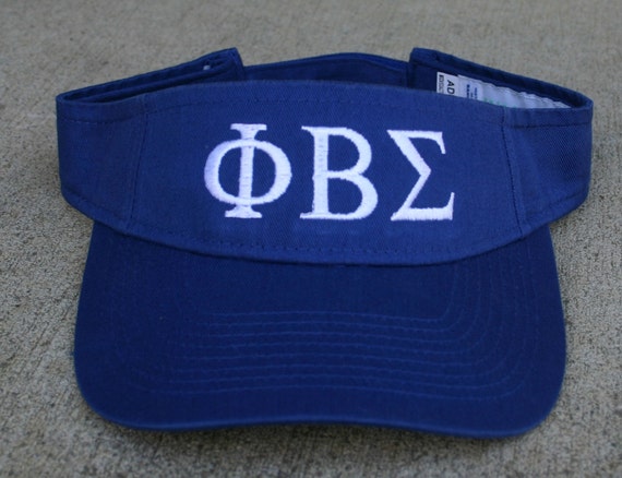 Phi Beta Sigma Visor