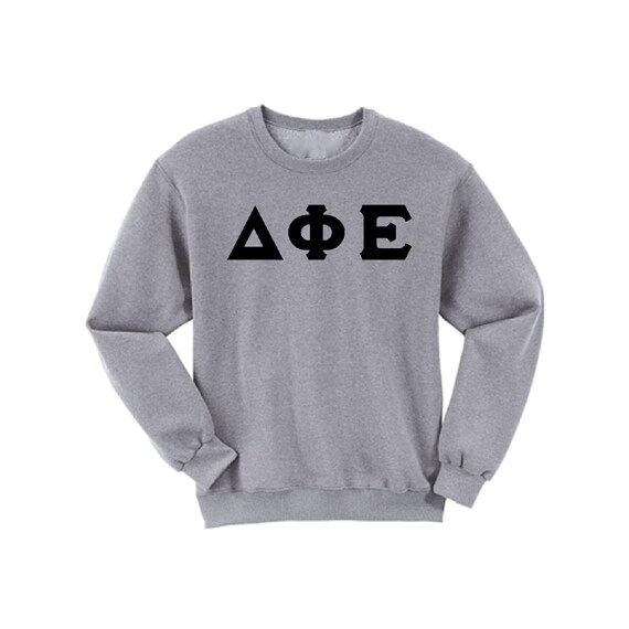 Delta Phi Epsilon - Athletic Grey Sweatshirt