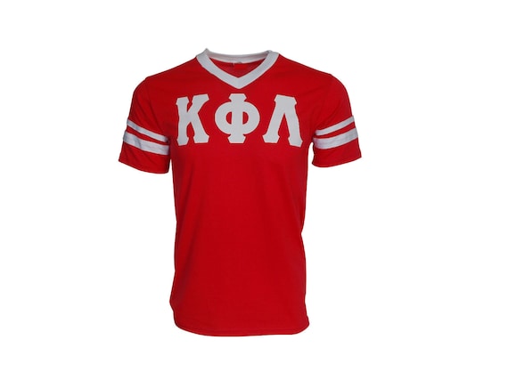 Kappa Phi Lambda - Stripe Sleeve T-shirt Jersey