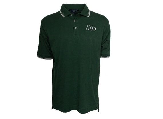 Delta Sigma Phi short sleeve polo shirt