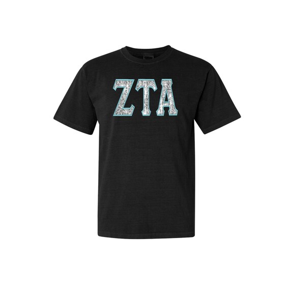 Zeta Tau Alpha Sequin T-shirt