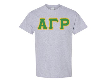 Alpha Gamma Rho Letter T-shirt