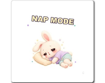 Magnet „Schlafmodus-Hase“ – Niedlicher Kawaii-Kühlschrankmagnet mit Hasenmotiv