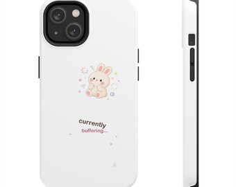 Aktuell im Angebot: Handyhülle mit Hasenmotiv, süße Kawaii-Hasen-iPhone-Hülle, lustige Hülle