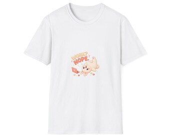 Work Nope Bunny Shirt, Cute Kawaii Rabbit T-Shirt, Funny Work Tee, Nuomi Bunny Gift