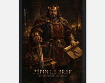 Pepin the Short Table A4 – King of the Franks & Carolingian Foundations