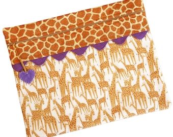 Tower of Giraffes Cross Stitch Project Bag