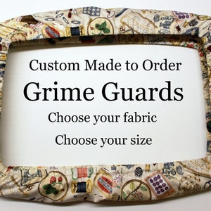 Custom Choose Your Fabric Grime Guard Qsnap Cover image 1