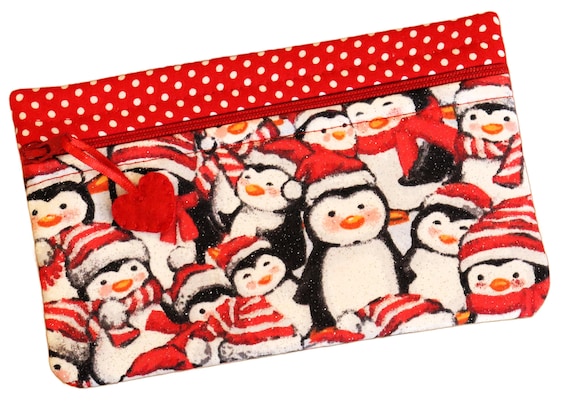 Side Kick Glittery Penquins