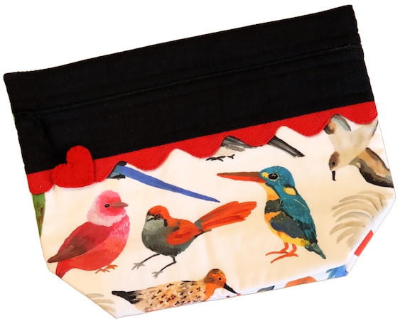 Lil' Big Bottom Birds of the World Cross Stitch Bag